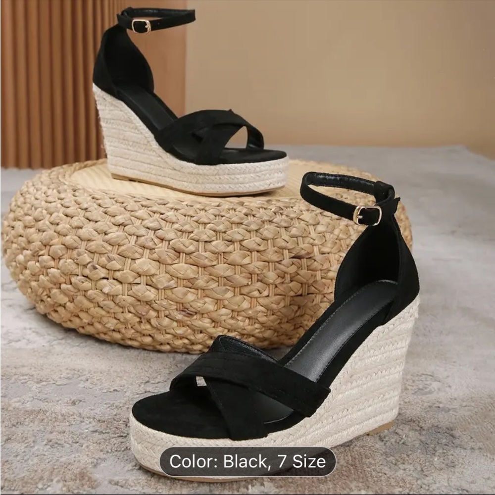 Wedge heels size 7.5